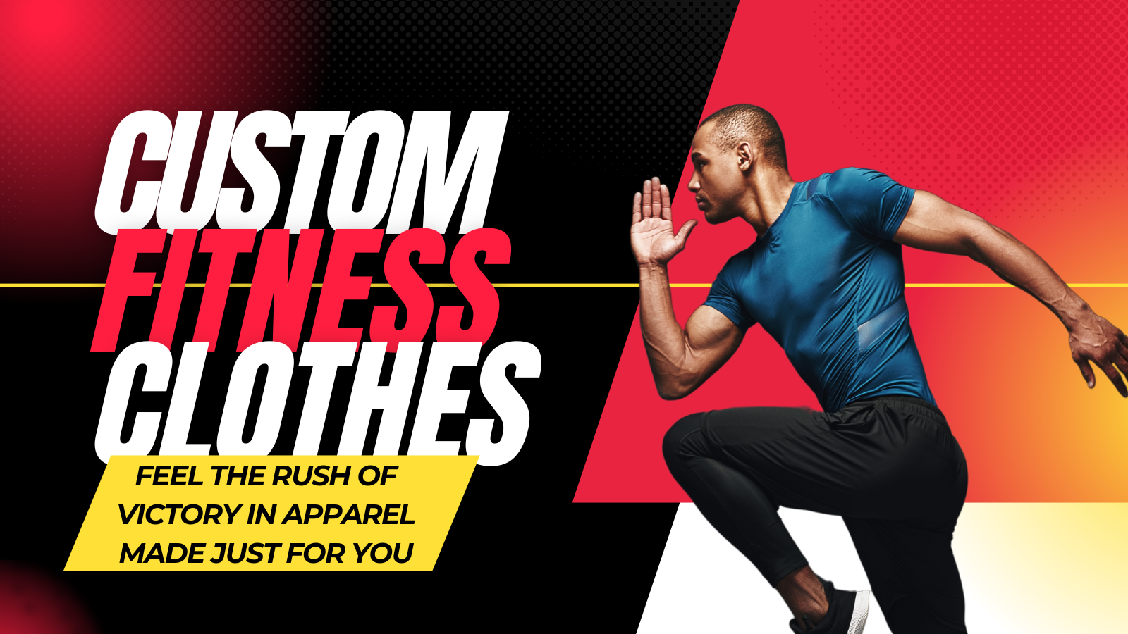 Red & Black Fitness Health YouTube Thumbnail